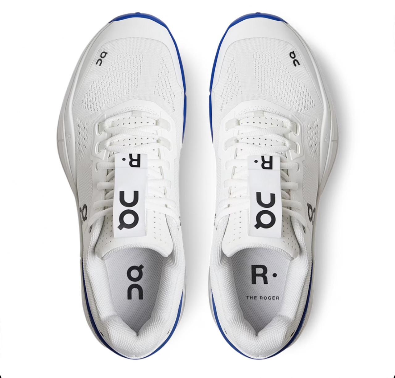 On Running THE ROGER Pro White and Indigo