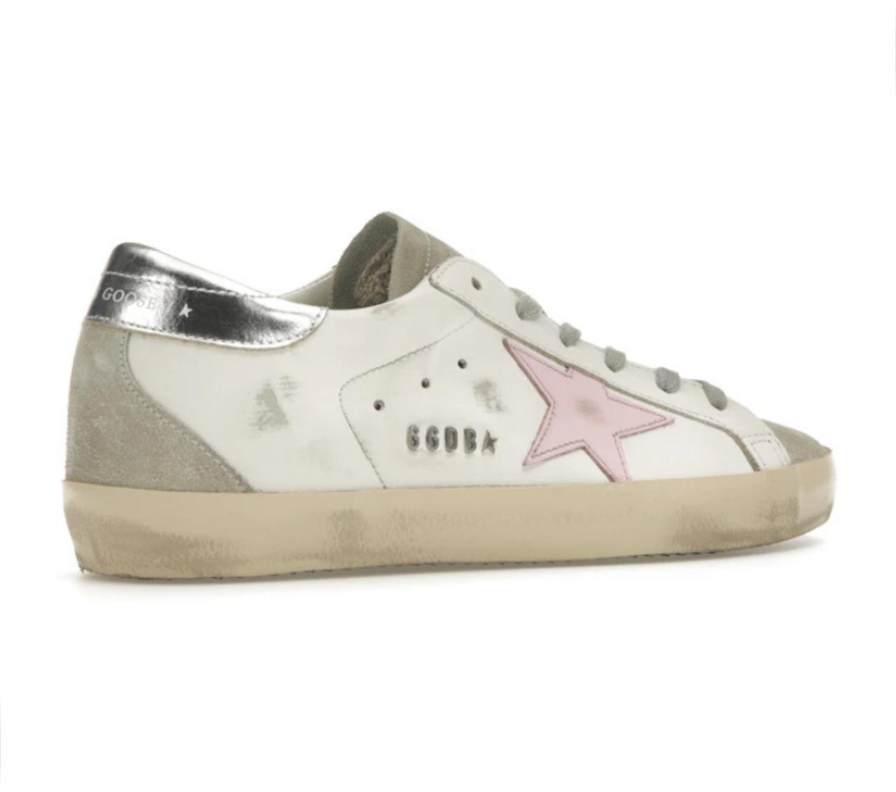 Golden Goose Super-Star - Ice White Orchid Pink