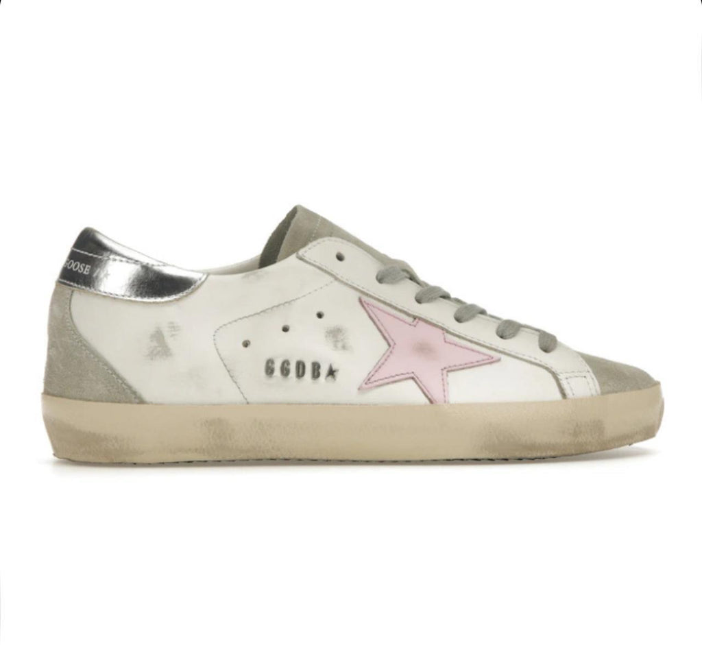 Golden Goose Super-Star - Ice White Orchid Pink