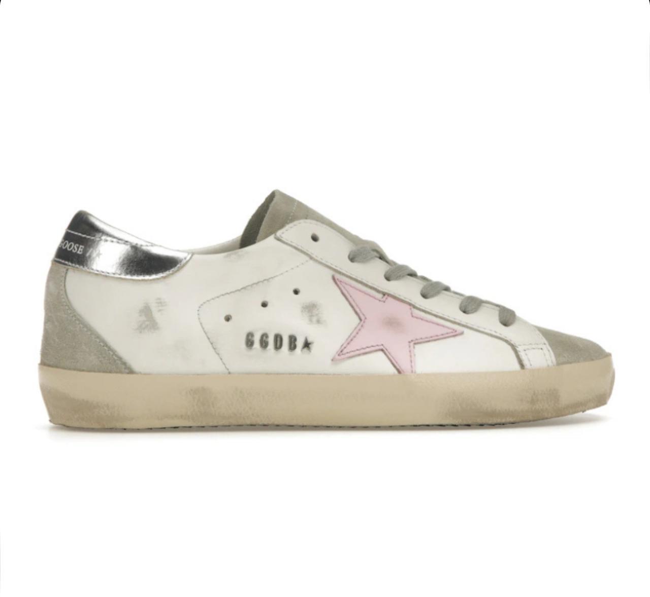 Golden Goose Super-Star - Ice White Orchid Pink