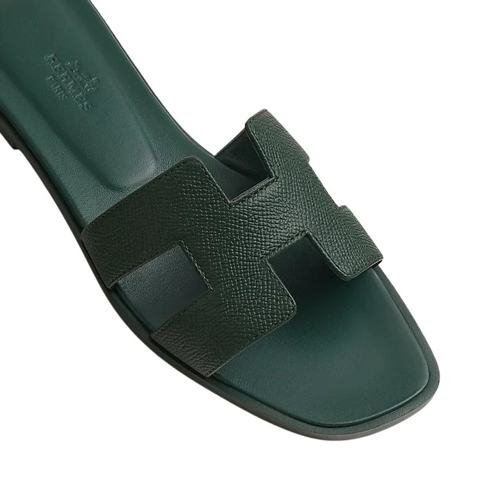 Hermes Oran sandal - Green