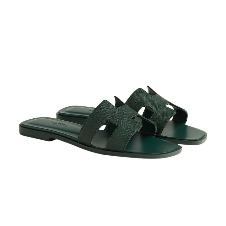 Hermes Oran sandal - Green