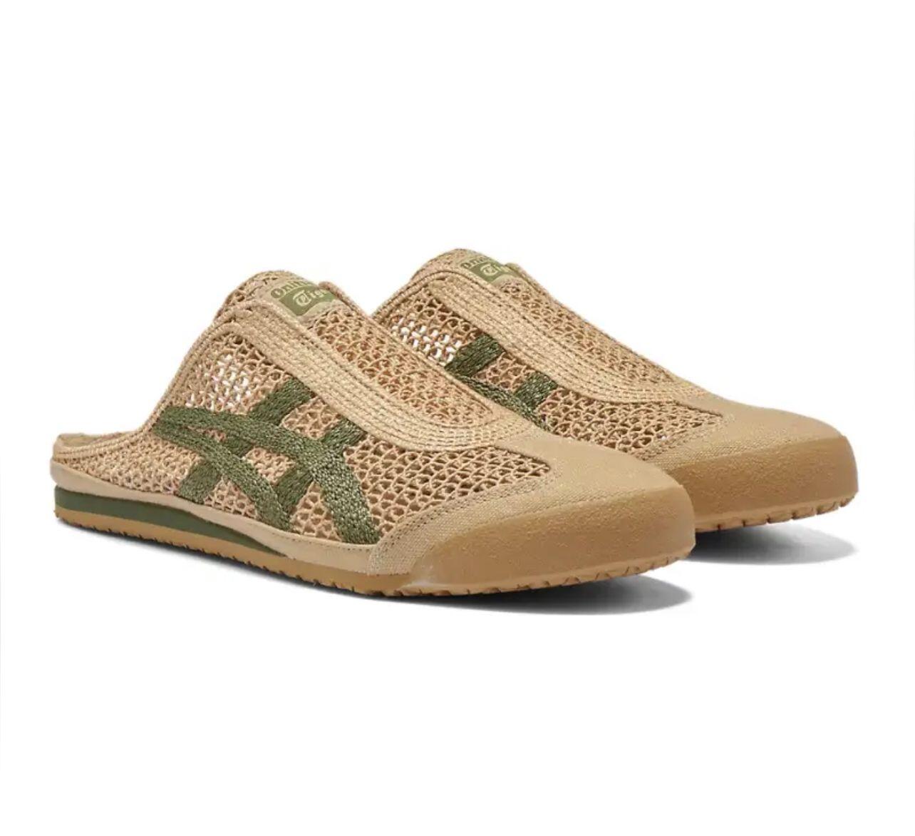Onitsuka MEXICO 66 SABOT - BEIGE/GREEN