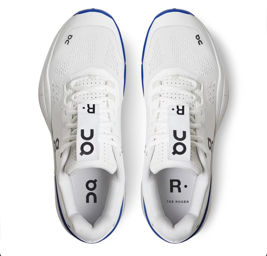 On Running THE ROGER Pro White and Indigo