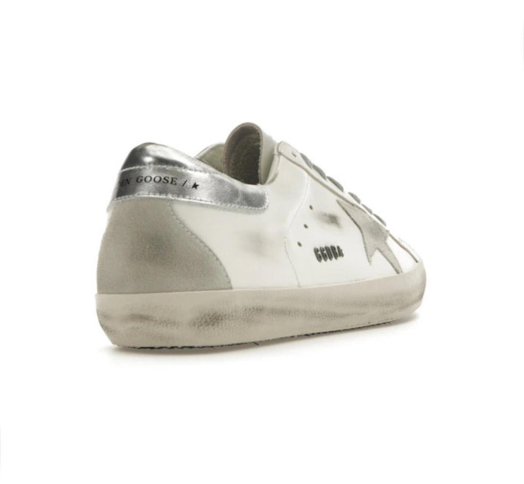 Golden Goose Super-Star - White Silver