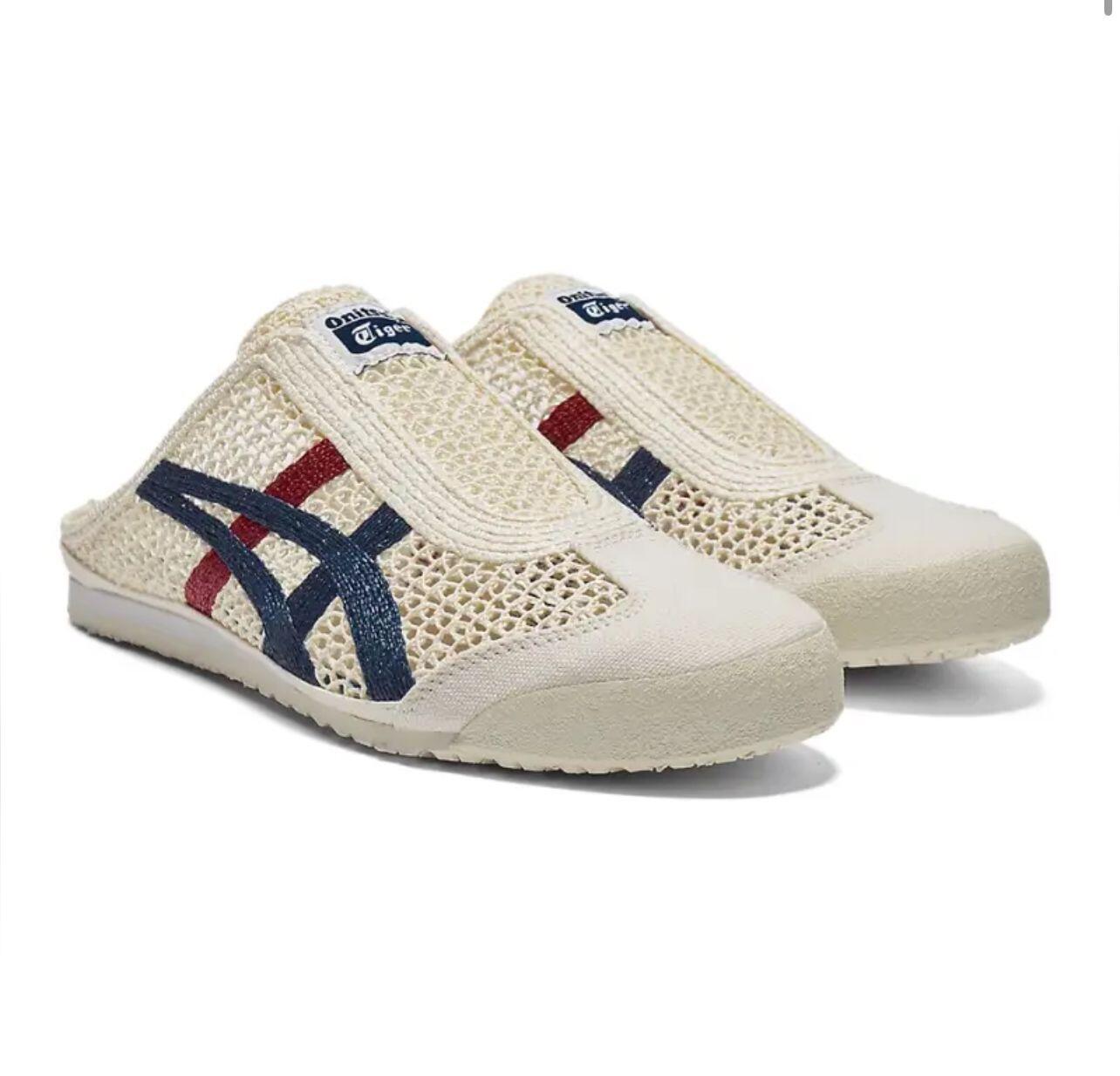 Onitsuka MEXICO 66 SABOT - CREAM/MAKO BLUE